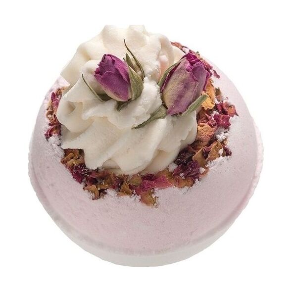Bomb Cosmetics Wild Rose musująca kula do kąpieli 160g