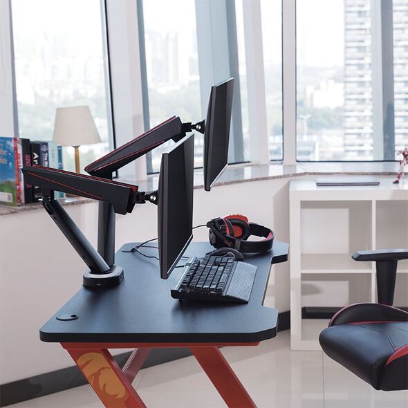 LogiLink Uchwyt biurkowy na 2 monitory do 32" (BP0092)