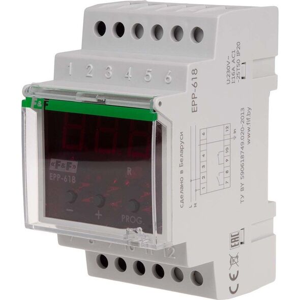 F&F Elektroniczny Przekaźnik prądowy EPP-618 9643561 5902431672748