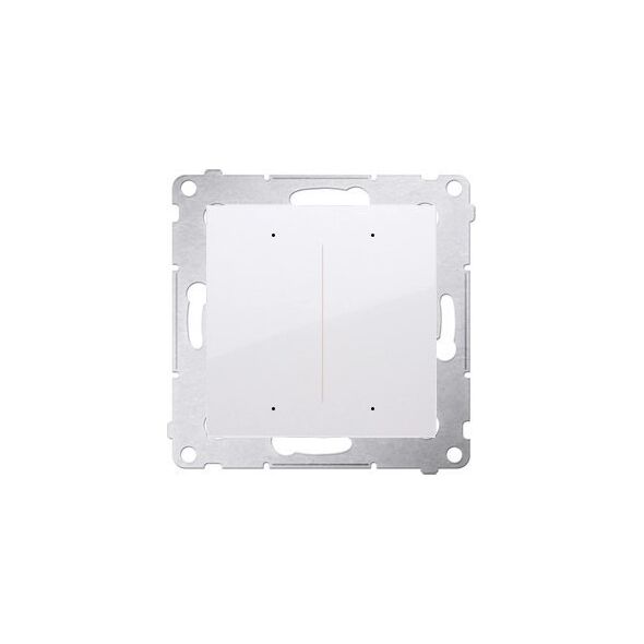 Kontakt-Simon Simon 54 GO Sterownik przyciskowy oświetleniowy - 2 wyjścia 5A, sterowany smartfonem WiFi 230V (moduł) biały DEW2W.01/11 9643884 5902787869465