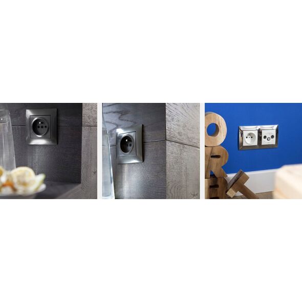 Kontakt-Simon Simon 54 GO Sterownik przyciskowy oświetleniowy - 2 wyjścia 5A, sterowany smartfonem WiFi 230V (moduł) biały DEW2W.01/11 9643884 5902787869465