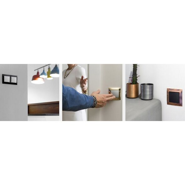 Kontakt-Simon Simon 54 GO Sterownik przyciskowy oświetleniowy - 2 wyjścia 5A, sterowany smartfonem WiFi 230V (moduł) biały DEW2W.01/11 9643884 5902787869465