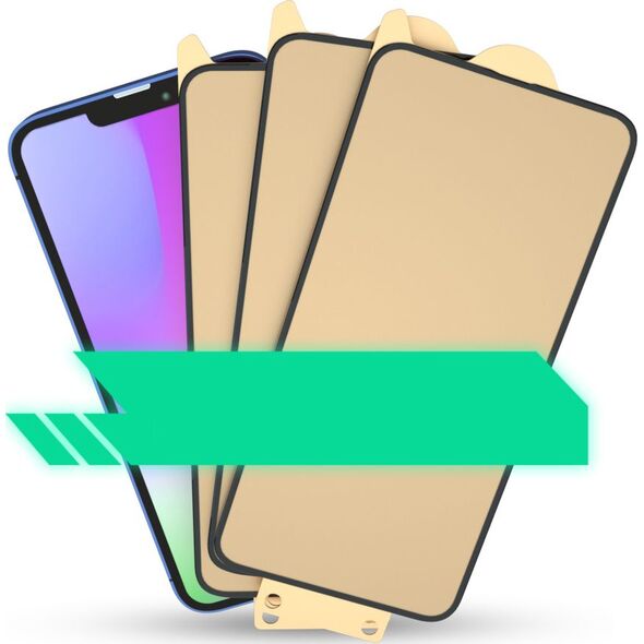 Bestsuit Bestsuit 6w1 zestaw do iPhone 13 etui / szkło hartowane flexi / folia na tył / szkło na aparat / ściereczki / aplikator (D30 Buffer) 9652345 9145576225349