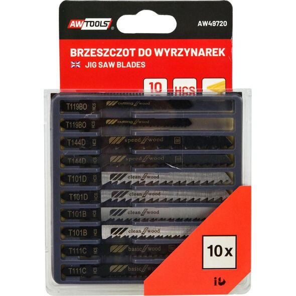 AWTools AWTOOLS BRZESZCZOT DO WYRZYNAREK 10 szt AW49720 9659501 5903678604943