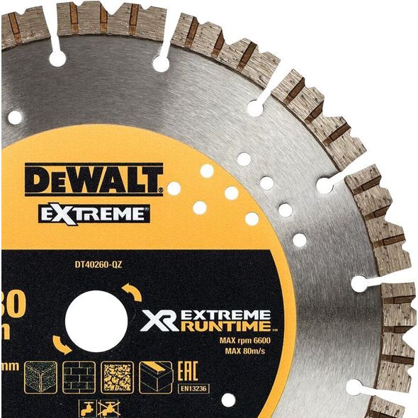 Dewalt tarcza segementowa do dcs690 230 x 2,0 x 22,23 mm 9663053 5035048504123
