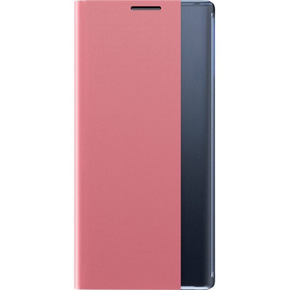 Hurtel Sleep Case pokrowiec etui z klapką typu Smart Cover iPhone 13 mini różowy 9676337 9145576231012
