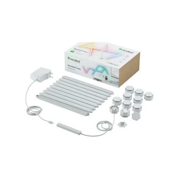 Nanoleaf Nanoleaf Lines Starter Kit - listwy świetlne (9 sztuk, 1 kontroler) 9684540 4897105330042