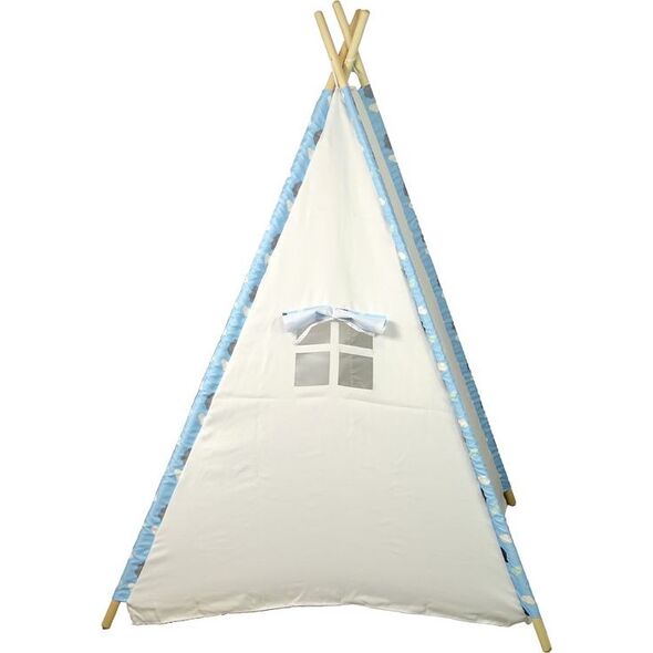 LeanToys Domek Namiot Dla Dzieci Tipi Indiański Chmurki Wodoodporny Ogród 9689836 5904204755290