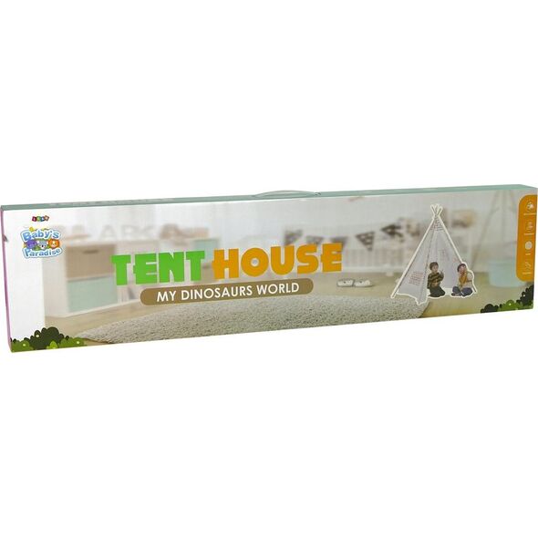 LeanToys Domek Namiot Dla Dzieci Tipi Indiański Chmurki Wodoodporny Ogród 9689836 5904204755290