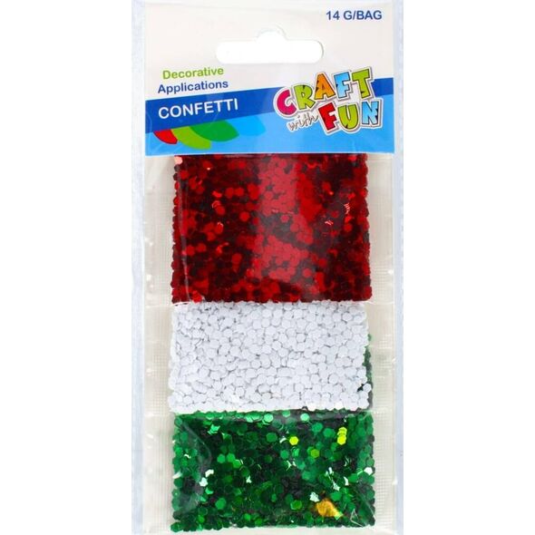 Craft with Fun KONFETTI SYPKIE MIX 14G/3SZT CF PBH 12/288 9699971 5908275191780