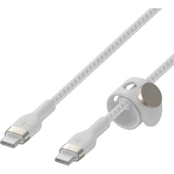 Kabel USB Belkin USB-C - USB-C 2 m Biały (CAB011BT2MWH) 9707112 745883832781