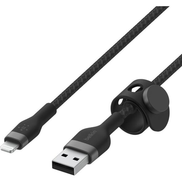 Kabel USB Belkin USB-A - Lightning 1 m Czarny (CAA010BT1MBK) 9707113 745883832354