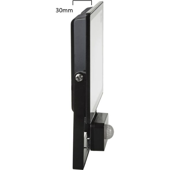Naświetlacz Maclean Naświetlacz LED z czujnikiem ruchu, slim 50W, 4000lm, barwa ciepła biała (3000K) 9707380 5902211120797