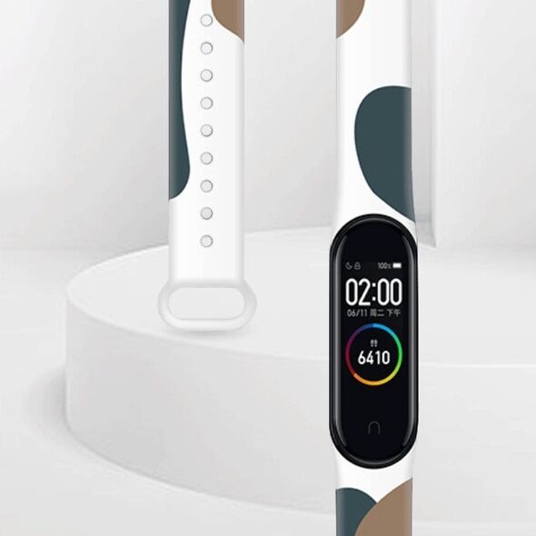Hurtel Strap Moro opaska do Xiaomi Mi Band 4 / Mi Band 3 silokonowy pasek bransoletka do zegarka moro (6) 9738432 9145576236956