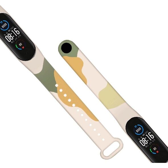 Hurtel Strap Moro opaska do Xiaomi Mi Band 6 / Mi Band 5 silokonowy pasek bransoletka do zegarka moro (10) 9738447 9145576237168