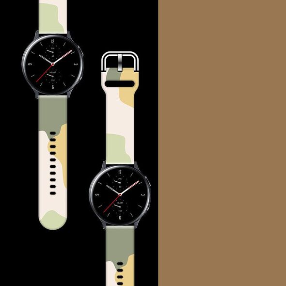 Hurtel Strap Moro opaska do Samsung Galaxy Watch 42mm silokonowy pasek bransoletka do zegarka moro (14) 9738467 9145576237373