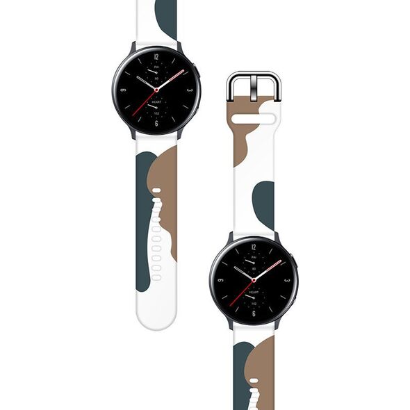 Hurtel Strap Moro opaska do Samsung Galaxy Watch 46mm silokonowy pasek bransoletka do zegarka moro (1) 9738469 9145576237410