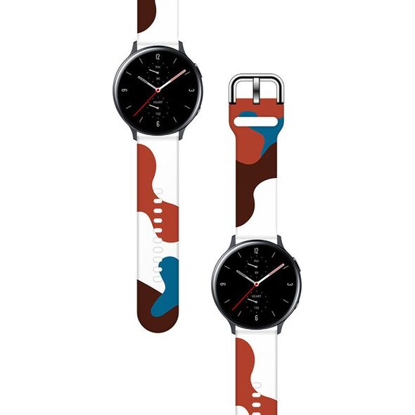 Hurtel Strap Moro opaska do Samsung Galaxy Watch 46mm silokonowy pasek bransoletka do zegarka moro (8) 9738478 9145576237489