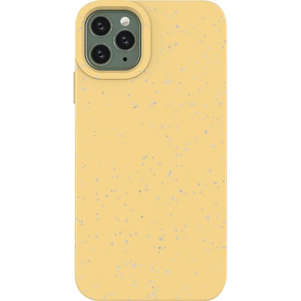 Hurtel Eco Case etui do iPhone 11 Pro silikonowy pokrowiec obudowa do telefonu żółty 9738806 9145576233320