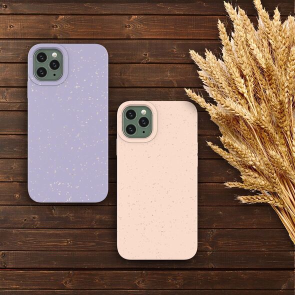 Hurtel Eco Case etui do iPhone 11 Pro Max silikonowy pokrowiec obudowa do telefonu żółty 9738814 9145576233399