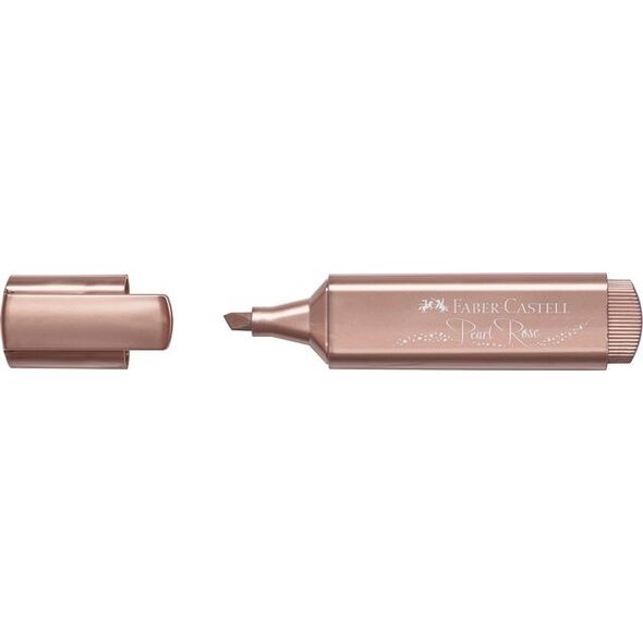 Faber-Castell zakreślacz 1546 metallic 11,3 x 2,5 cm old-pink 9768619 4005401546269