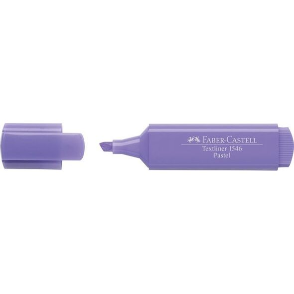 Faber-Castell zakreślacz 1546 pastel 11,3 x 2,5 cm liliowy 9768625 4005401546566