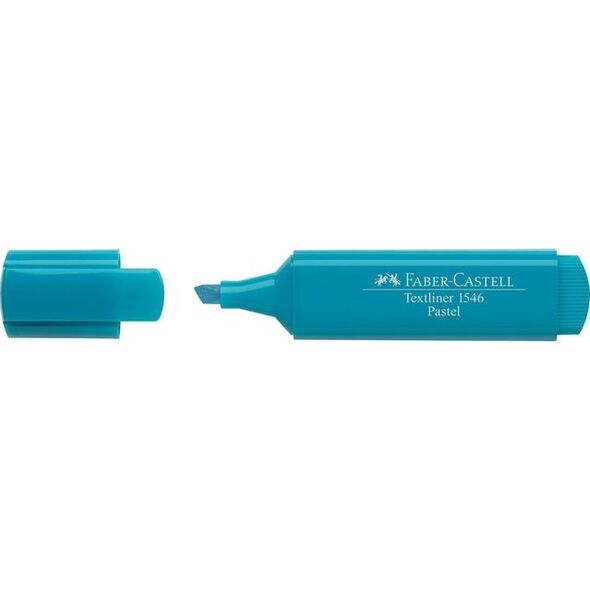 Faber-Castell zakreślacz 1546 pastel 11,3 x 2,5 cm turkusowy 9768627 4005401546580
