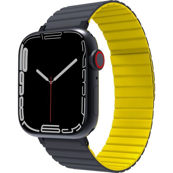 Jcpal JPasek CPal FlexForm do Apple Watch Band Gray/Yellow (42/44/45mm) 9806889 6954661861873