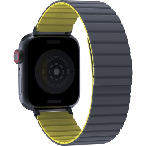 Jcpal JPasek CPal FlexForm do Apple Watch Band Gray/Yellow (42/44/45mm) 9806889 6954661861873