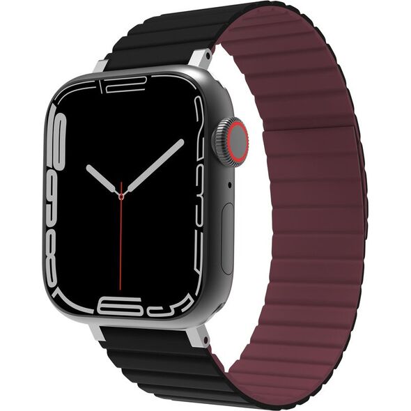 Jcpal Pasek JCPal FlexForm do Apple Watch Band Black/Red (38/40/41mm) 9806890 6954661861880