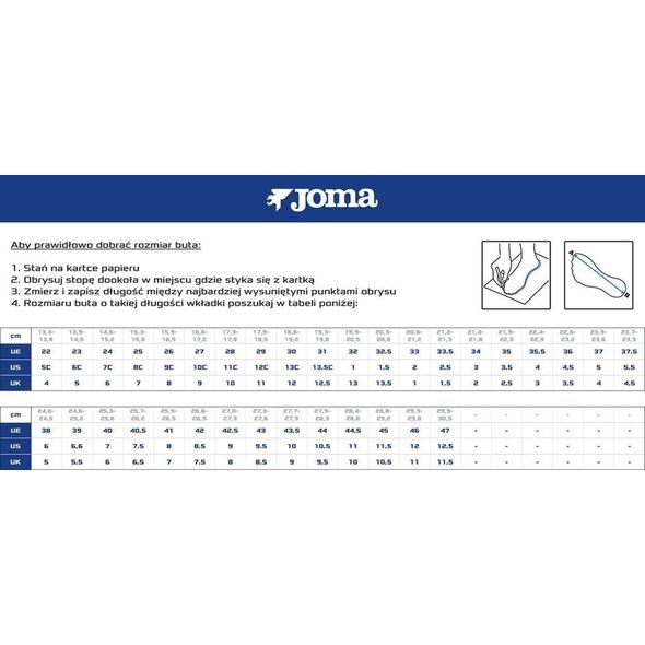 Joma Czarne buty piłkarskie Joma Aguila Top 2101 ATOPW2101FG 41 9806894 8445456171058