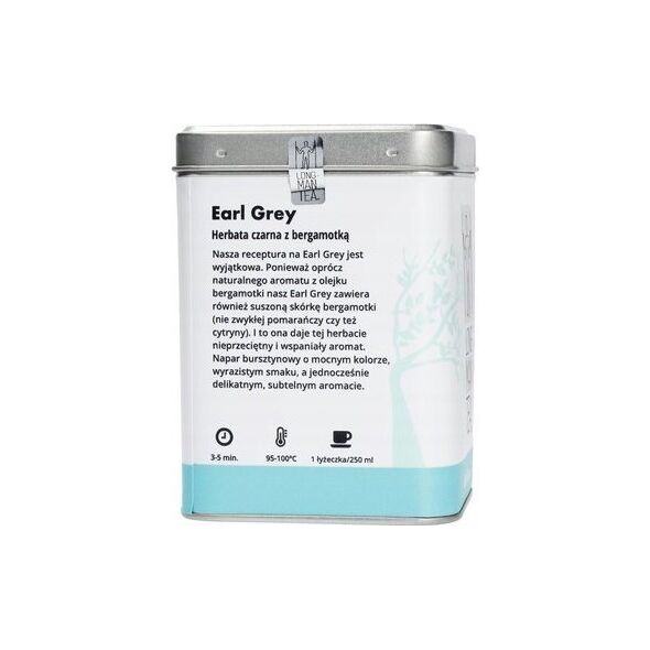 Long Man Tea Long Man Tea - Earl Grey - Herbata sypana - Puszka 120g 9818716 5903299988095