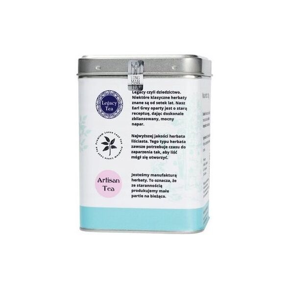 Long Man Tea Long Man Tea - Earl Grey - Herbata sypana - Puszka 120g 9818716 5903299988095
