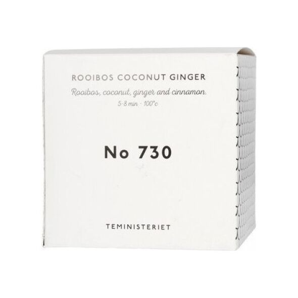 Teministeriet Teministeriet - 730 Rooibos Coconut Ginger - Herbata Sypana 100g 9818761 7340023001466