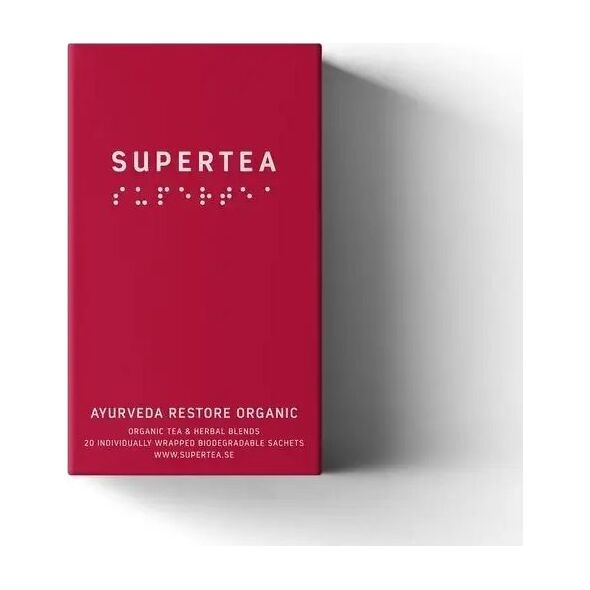 Teministeriet Teministeriet - Supertea Ayurveda Restore Organic - Herbata 20 Torebek 9818773 7340023000780