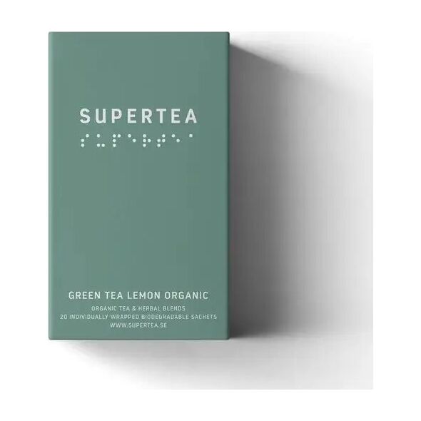 Teministeriet Teministeriet - Supertea Green Tea Lemon Organic - Herbata 20 Torebek 9818779 7340023000834