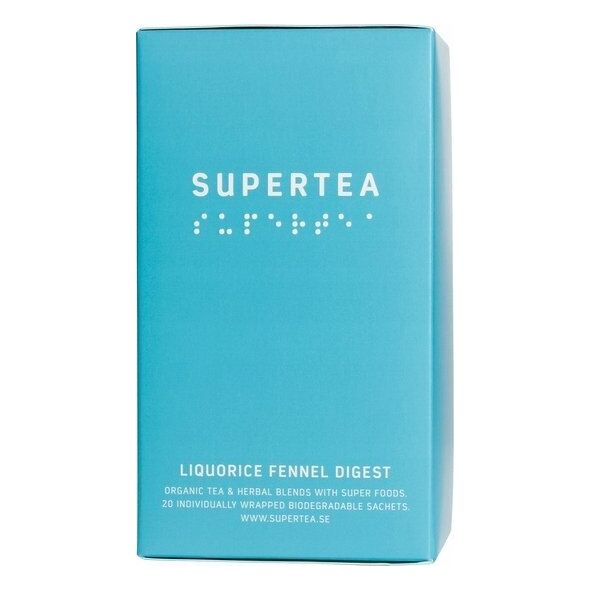 Teministeriet Teministeriet - Supertea Liquorice Fennel Digest - Herbata 20 Torebek 9818783 7340023000919