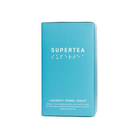 Teministeriet Teministeriet - Supertea Liquorice Fennel Digest - Herbata 20 Torebek 9818783 7340023000919