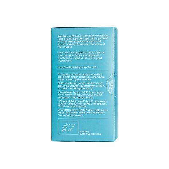 Teministeriet Teministeriet - Supertea Liquorice Fennel Digest - Herbata 20 Torebek 9818783 7340023000919
