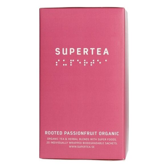 Teministeriet Teministeriet - Supertea Rooted Passionfruit Organic - Herbata 20 Torebek 9818786 7340023000964