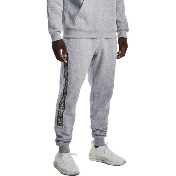 Under Armour Under Armour Rival Fleece Graphic Joggers 1370351-011 szary M 9882218 195252526757