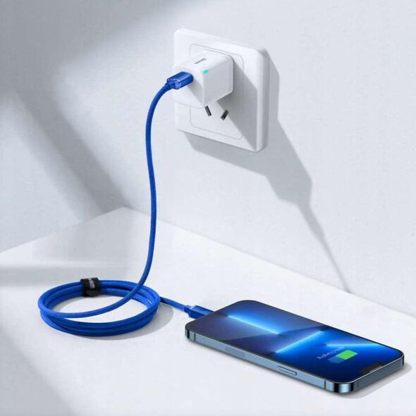Kabel USB Baseus USB-C - Lightning 1.2 m Niebieski (baseus_20220224141920) 9895755 6932172602758