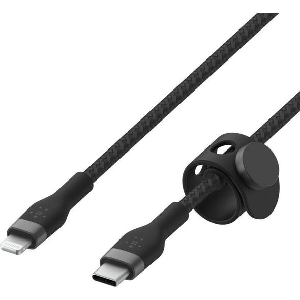 Kabel USB Belkin USB-C - Lightning 3 m Czarny (CAA011BT3MBK) 9895819 745883832552