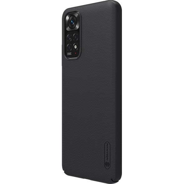 Nillkin Nillkin Etui Frosted Shield do Xiaomi Redmi Note 11/Poco M4 Pro 5G czarne 9898630 6902048234734