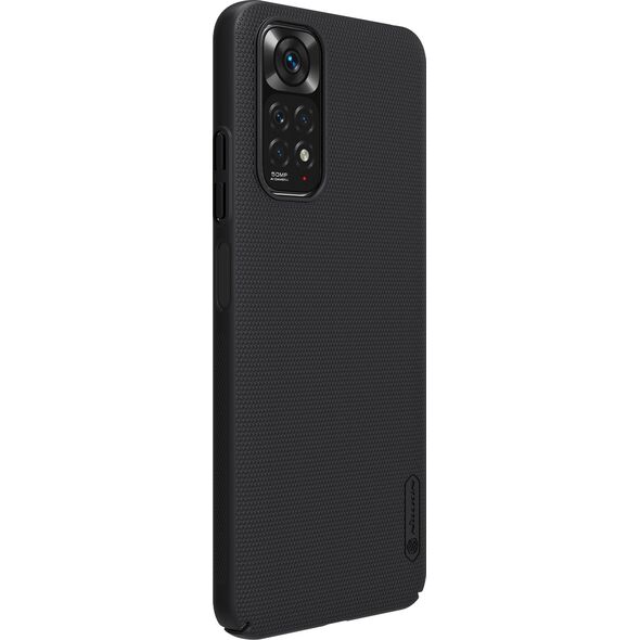 Nillkin Nillkin Etui Frosted Shield do Xiaomi Redmi Note 11/Poco M4 Pro 5G czarne 9898630 6902048234734