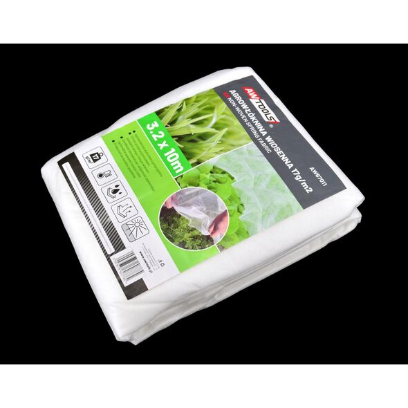 AWTools AWTOOLS AGROWŁÓKNINA WIOSENNA 17g 3,2x10m BIAŁA AW67011 9899780 5903678607784
