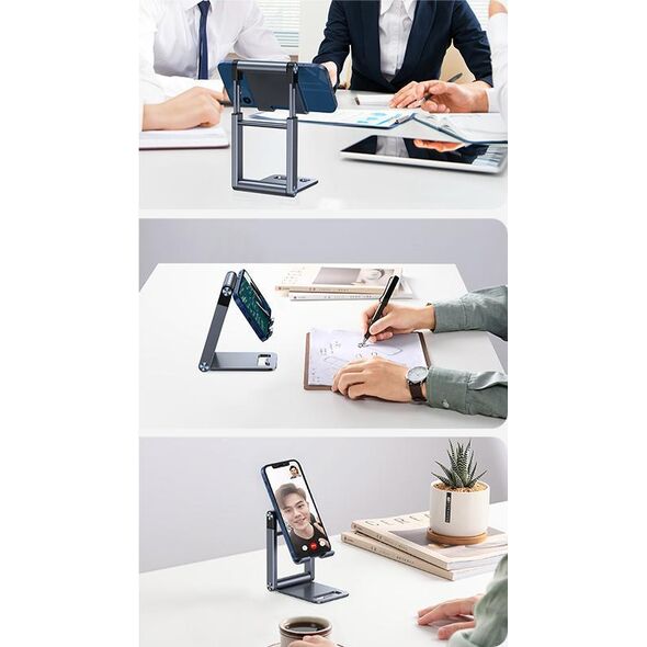 Ugreen Ugreen składana podstawka stojak pod smartfon statyw na telefon szary ( LP263) 9903107 6957303853243