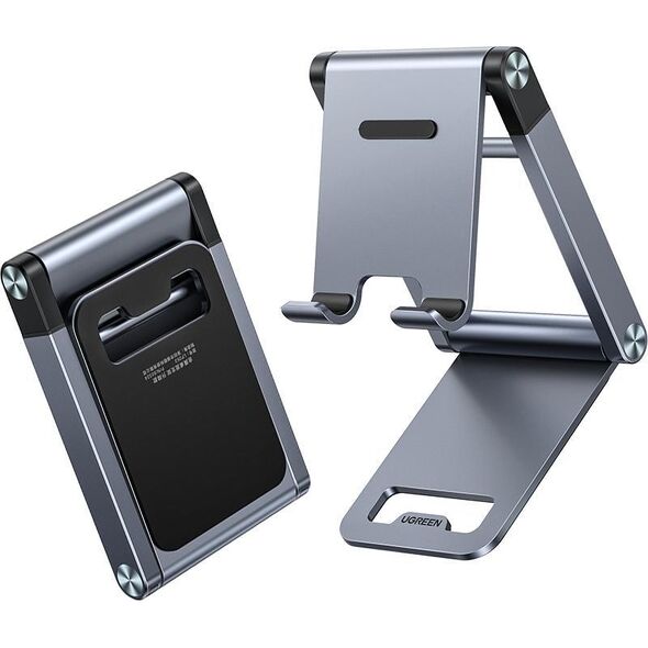 Ugreen Ugreen składana podstawka stojak pod smartfon statyw na telefon szary ( LP263) 9903107 6957303853243