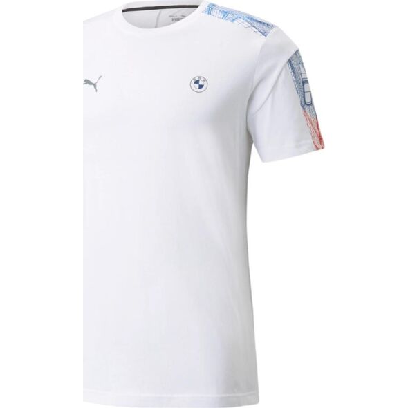 Puma Puma BMW M Motorsport T7 Tee 531183-02 białe XS 9914117 4063699383966