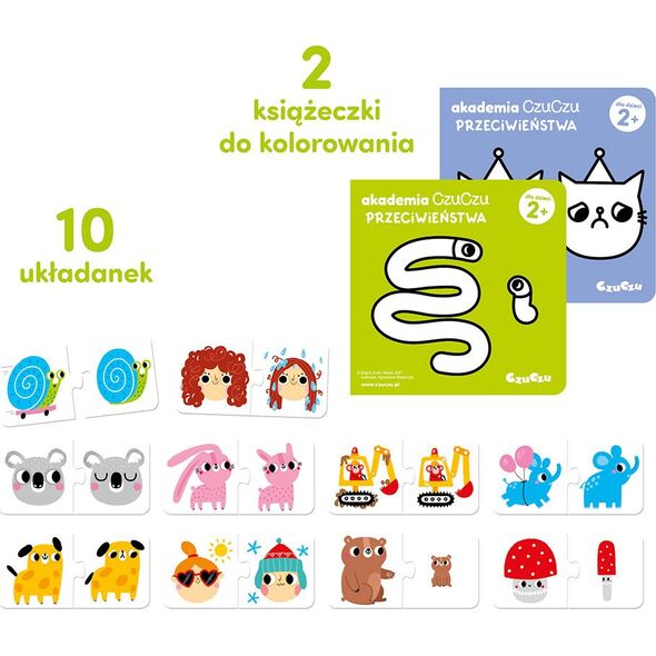 Bright Junior Media Akademia CzuCzu Przeciwieństwa 9917510 9788366762220